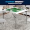 Flash Furniture Square Folding Table, Plastic Top, White DAD-MJZ-88-GG - alternate 5